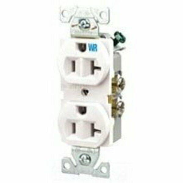 Eaton Wiring Devices COMMERCIAL SPECIFICATION GRADE DUPLEX RECEPTACLE WRBR20B